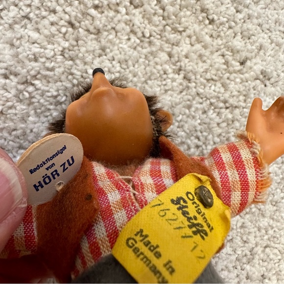 Vintage Original Steiff Macki and Mucki Hedgehogs - Picture 9 of 13